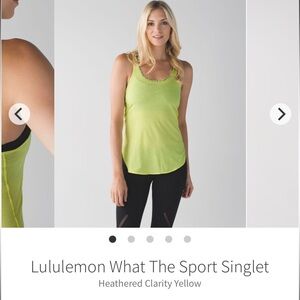 Lululemon tank top!